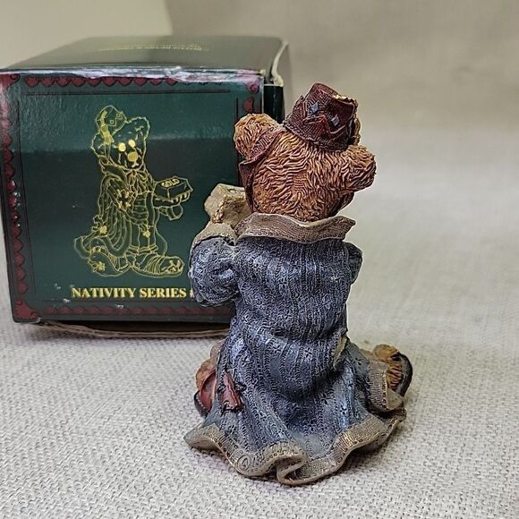Boyds Bears Collection; 3 Kings bringing Myrrh; Incense, Gold; 1995; 2 from 1996 - Picture 3 of 10